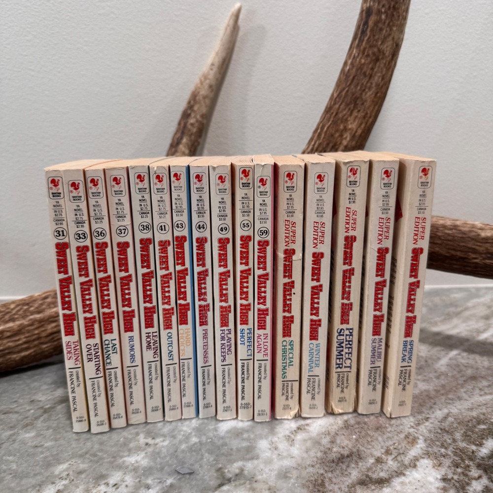 Sweet Valley High Book Lot 16 Francine Pascal Super Editions Vintage Paperbacks